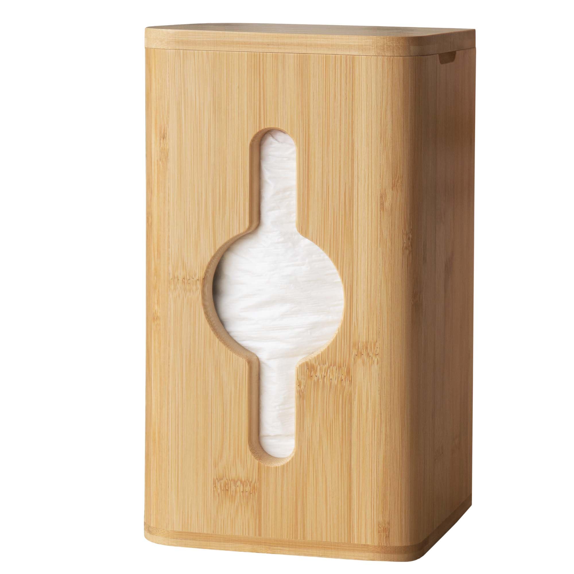 Simluxe Trash Bag Dispenser – Wall Mounted & Stackable Garbage Bag Holder Dispenser for Kitchen & Pantry | Durable, Minimal, and Effortlessly Organized