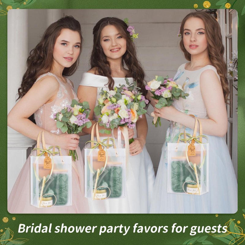 68Pcs Baby Shower Prizes for Game Winners Gifts Wedding Bridal Shower Gifts Including Glass Cans Notebooks Soy Candles Hair Clips for Baby Shower Wedding Bridal Shower Game Prizes (6, Green)