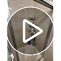 Black Corner Shower Caddy Organizer Rustproof No Drilling 4-Pack