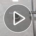 Waterproof Digital Shower Clock with Timer and Temperature Display