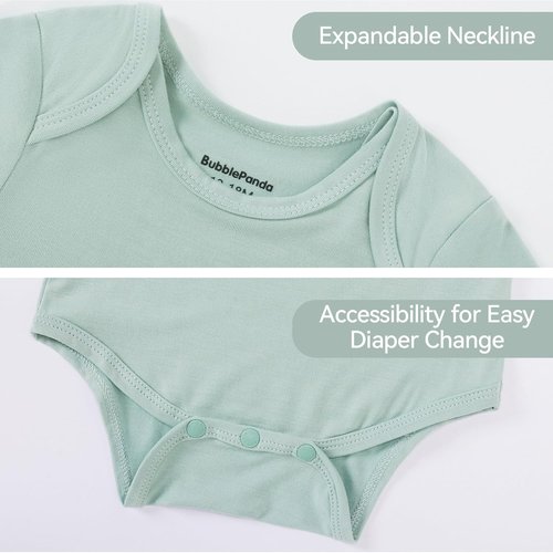 BubblePanda Sleep Sack & Baby Onesie Set | Ideal for 6-12 Months, Soft & Cozy Comfort