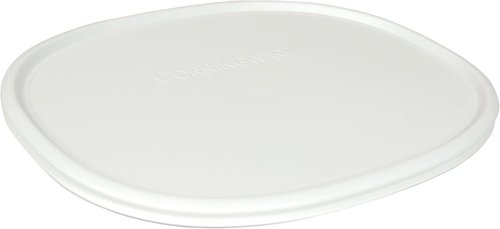 Corningware Oval French White Lid - Compatible with 2.5qt & 1.5qt - Made in the USA