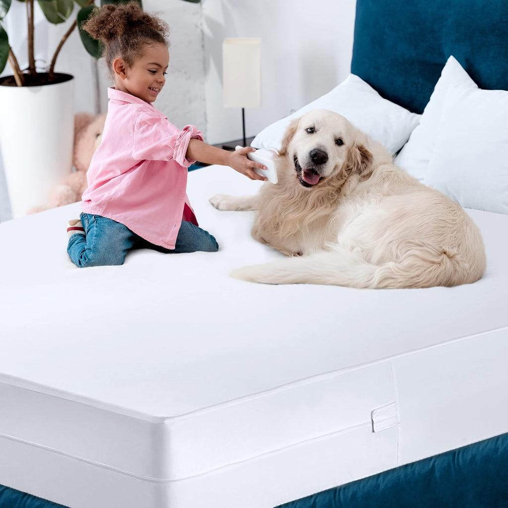Utopia Bedding Mattress Protector - 100% Waterproof Twin Size Encasement | Bed Bug & Dust Mite Proof