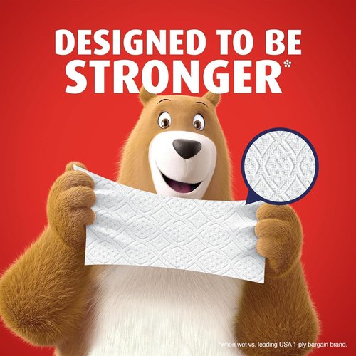 Charmin Ultra Strong Toilet Paper - Clean Touch, 24 Mega Rolls (Equivalent to 120 Regular Rolls)