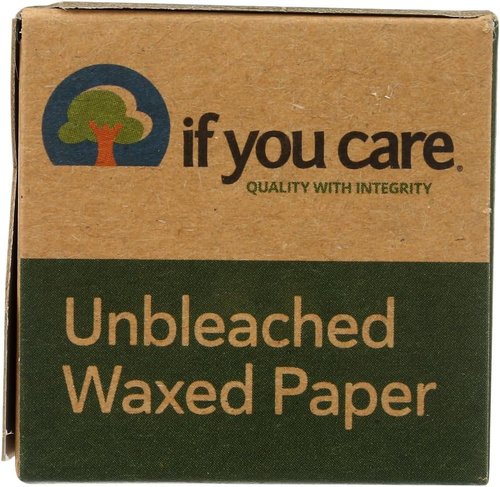 If You Care Unbleached Waxed Paper - All Natural, 75 Sq Ft, Pack of 4 | Eco-Friendly Kitchen Essential