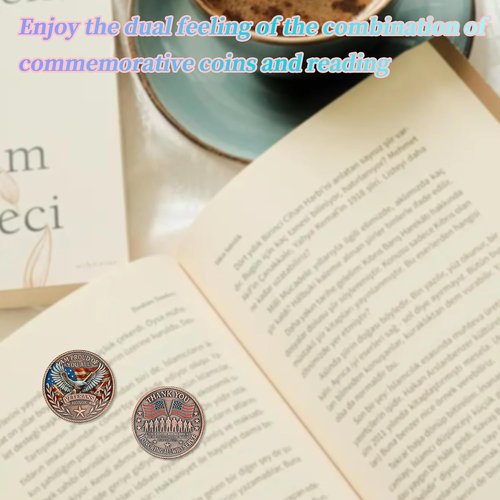 Military Challenge Coins by [Brand Name] - Thank You for Your Service Veteran Medallions | Perfect Military Appreciation Gifts