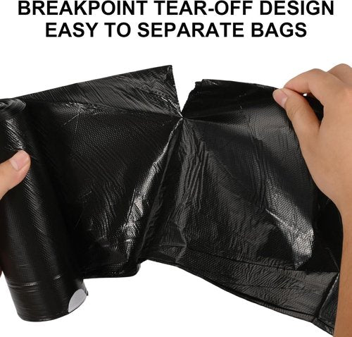 30 Gallon Heavy Duty Drawstring Trash Bags by [Brand Name] - Extra Thick & Tear Resistant | 30 Count, Black