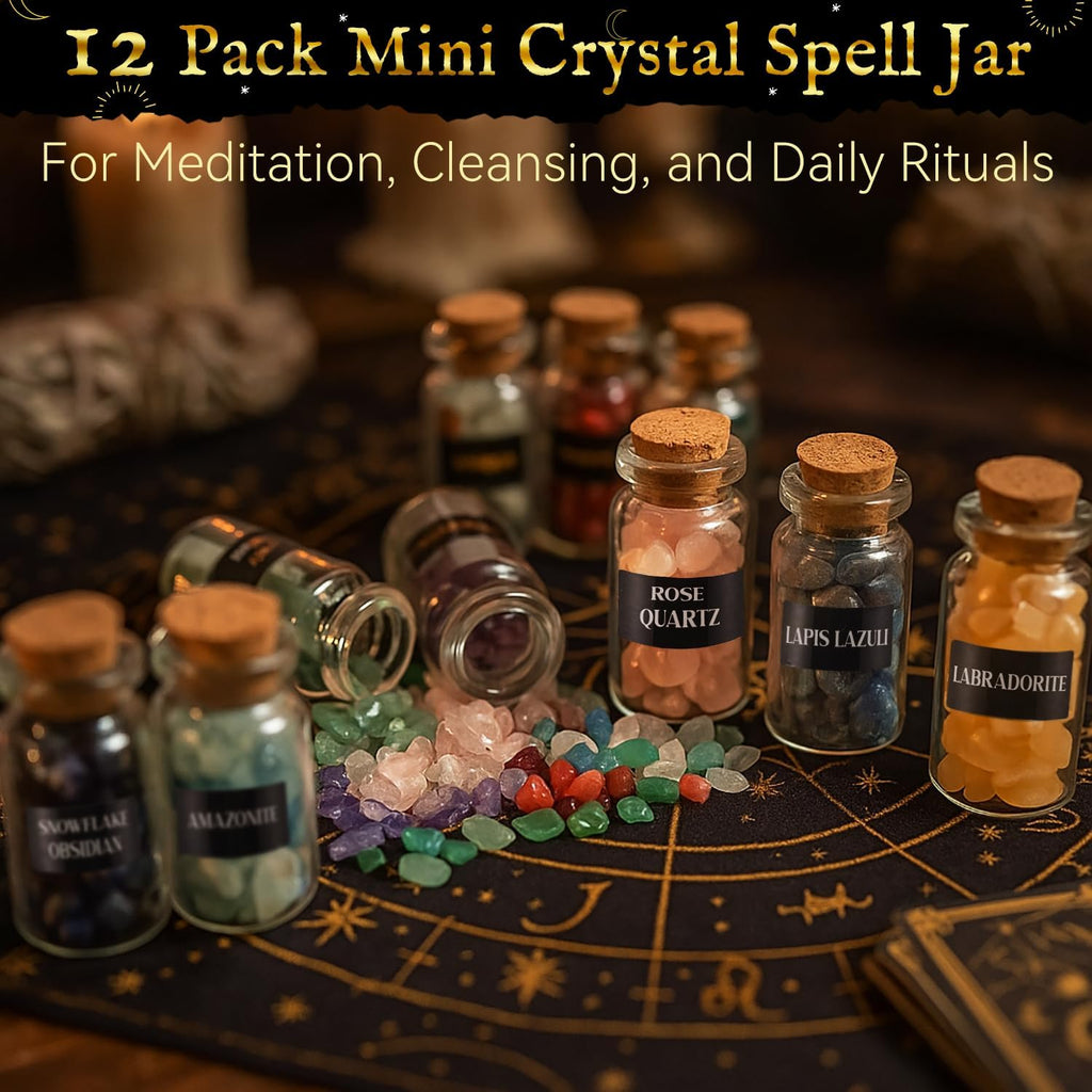 Regine Switzerland Magical Witchcraft Advent Calendar - Healing Crystals, Herbs & Candles | Unique Gifts for Women & Teens