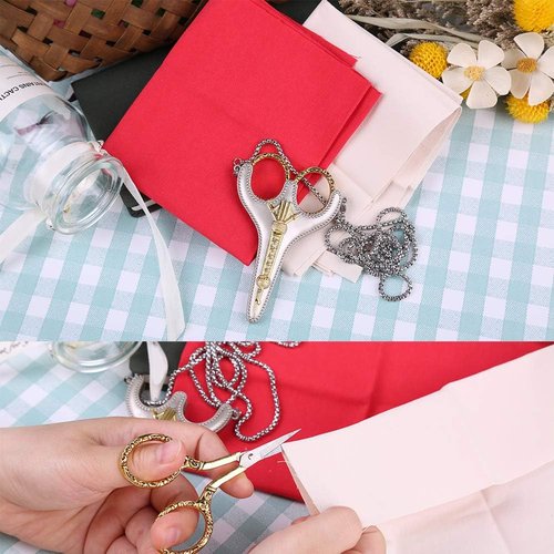 BUTUZE Embroidery Scissors - Exquisite Retro Design for Sewing & DIY Crafts | Stainless Steel Quality