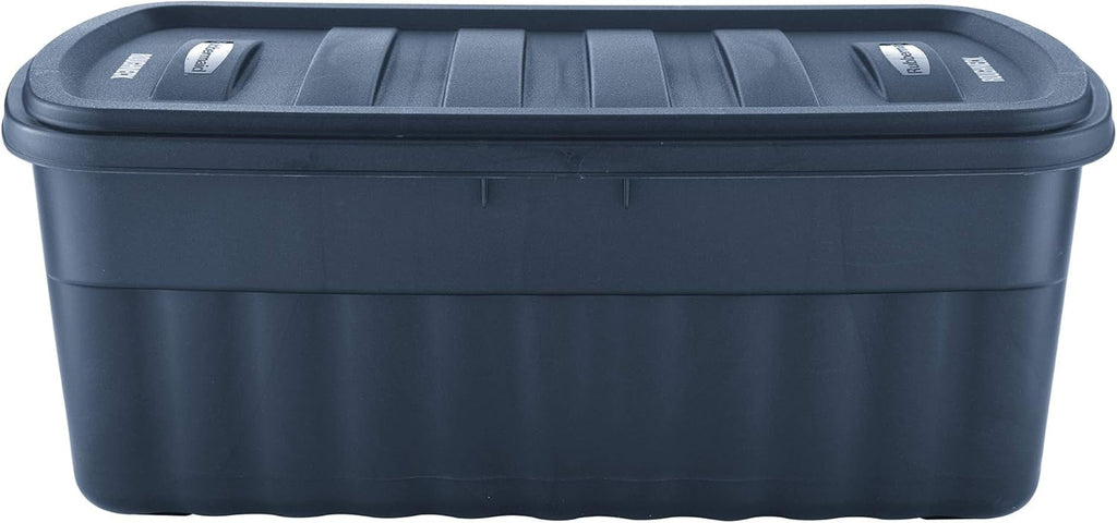 Rubbermaid 50 Gallon Roughneck Storage Tote - Durable, Reusable Plastic Bin for All Your Needs