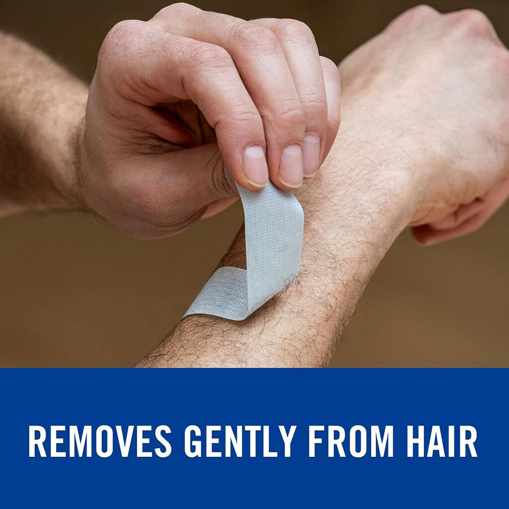Nexcare Pain-Free Tape - Gentle Adhesive for Sensitive Skin | Easy Tear, 1 Roll