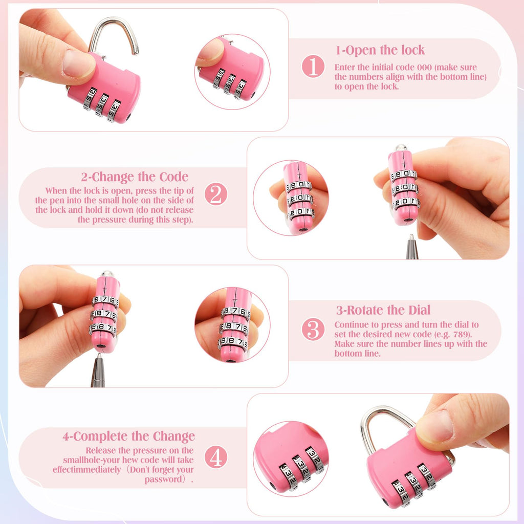 Eccliy Locking Adult Toy Bag Box Game Toys Storage Organizer with 20 Different Size Drawstring Bags Toy Storage Case for Women and Men(Pink,15.75 x 11.42 x 4.3 Inches)