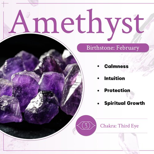 mookaitedecor Amethyst Crystal Pocket Guardian Angel Figurine Carved Gemstone Healing Statue 3 inch