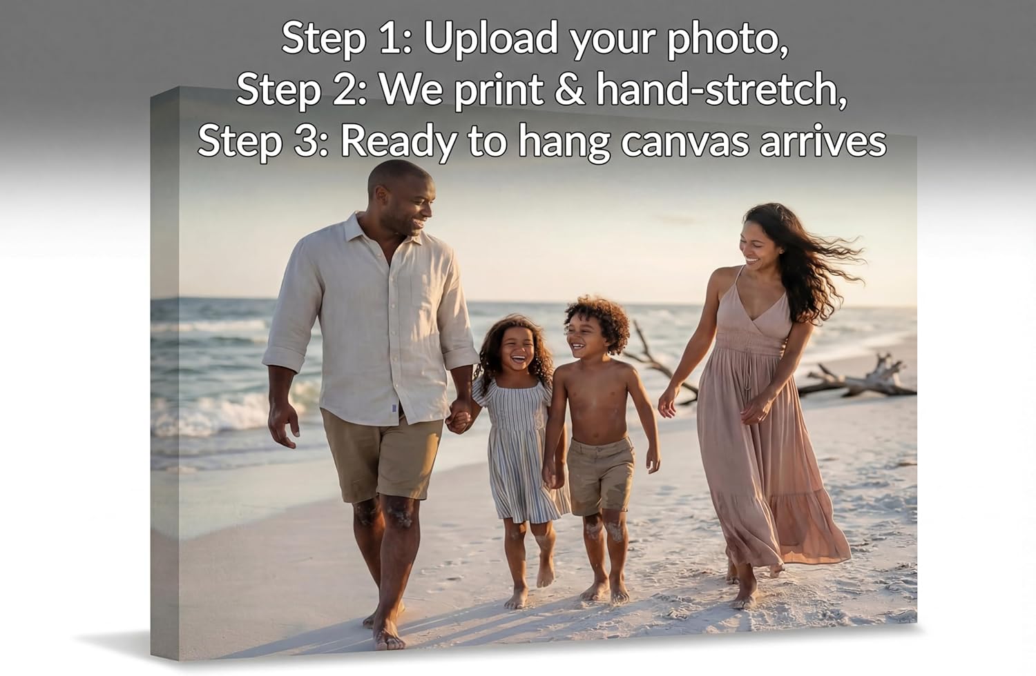 SCS Sal's Custom Shop Photo Canvas Print - Personalized Wall Art for Weddings, Family & More | Gallery-Wrapped, Ready to Hang