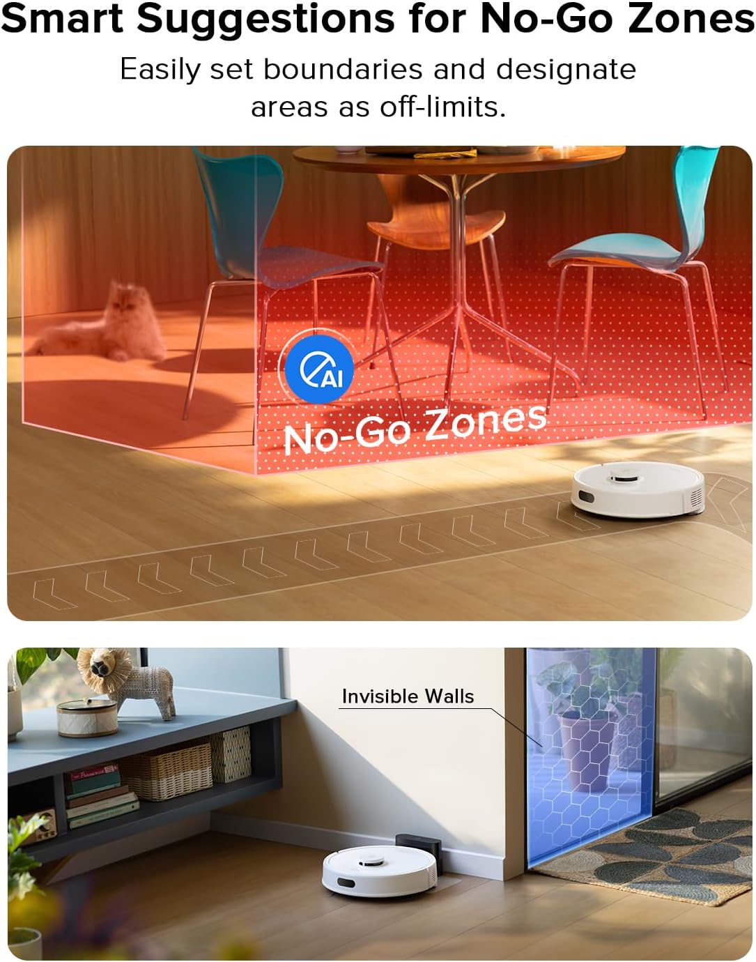 Roborock Q7 L5 Robot Vacuum & Mop Combo - 8,000Pa Suction, LiDAR Navigation, Self-Charging, White