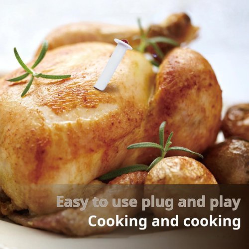 Ktsxxops 20pcs Chicken Thermometer Turkey Timer, Meat Turkey Thermometer Popup Out, 1.8 Inches Good Cook Timers for Cooking Chicken Beef
