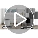 4-Piece Modern Geometric Bathroom Set with Shower Curtain and Non-Slip Rugs