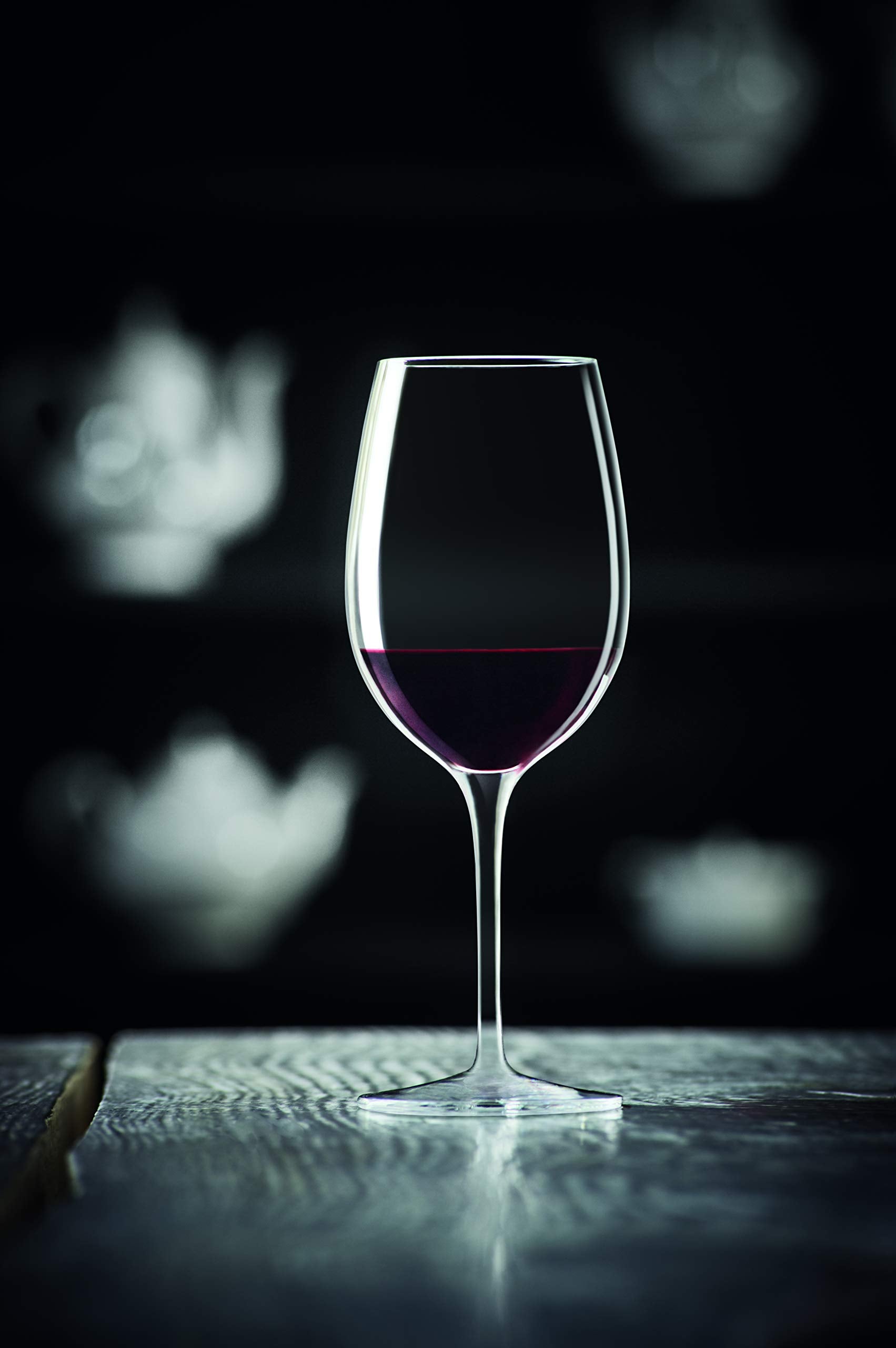 Luigi Bormioli Vinoteque 20 oz Ricco Red Wine Glasses, 6 Count (Pack of 1), Clear