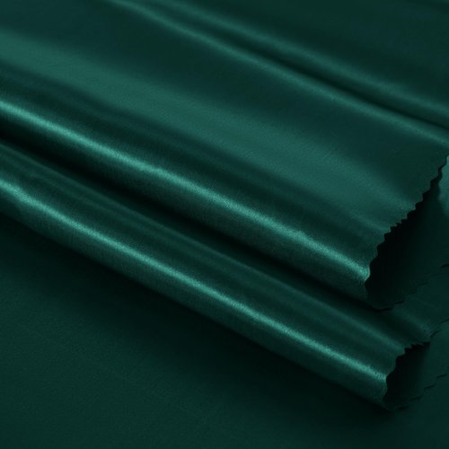 Horbaunal 4 Pack Dark Green Satin Tablecloth 60 x 102 Inches Rectangle Satin Table Cover Bright Silky Table Cloth Smooth Table Decoration for Wedding Party Banquet