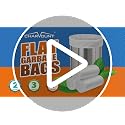 4 Gallon Small Trash Bags - 105 Count Unscented Wastebasket Liners