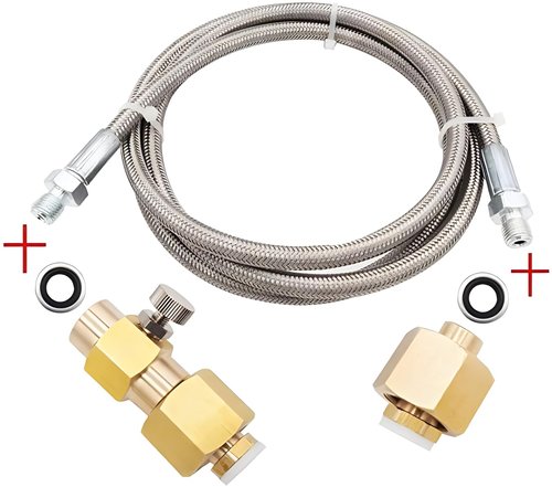 Co2 Tank Cylinder Refill Station Filling Charging Adapter With 60 inch Hose CGA320 Tank Fill CGA320 Tank