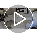 103" Modular L-Shaped Sectional Sofa with Ottoman, Grey Cloud Couch