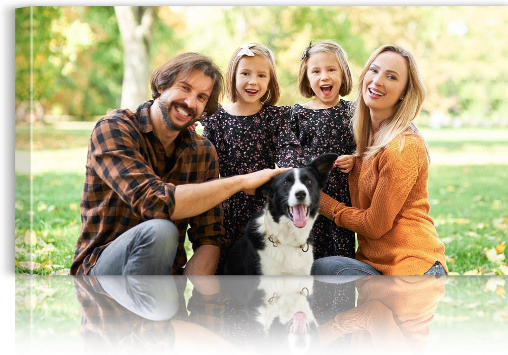 Skiennix Custom Canvas Prints - Personalized Wall Art for Weddings, Family, and Pets | 36x20 Wrapped Frame