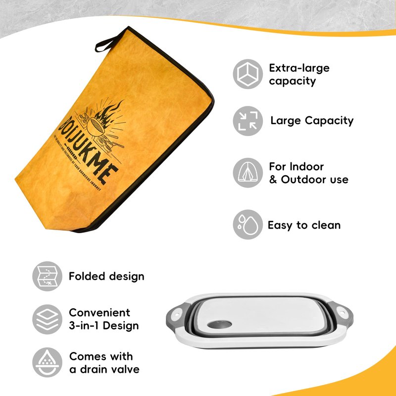 BBQ Blanket for Resting Meat,Insulated Meat Resting Bag for Smoking Meat Accessories,3 in 1bbq prep tub ，Rest Ez BBQ Blanket,Reusable Meat Resting Bag