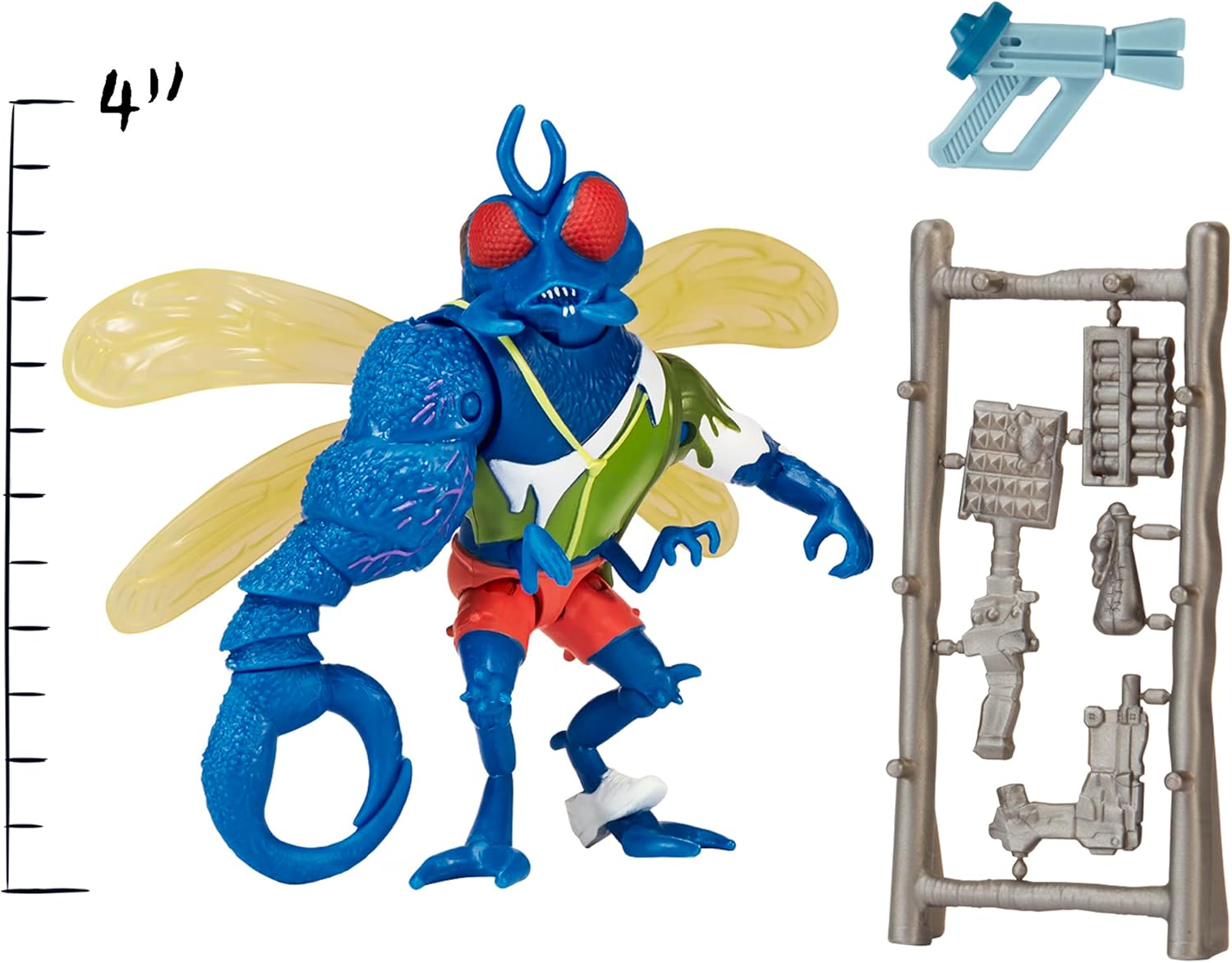 Playmates Toys | Teenage Mutant Ninja Turtles 4" Super Fly Action Figure - Collectible Toy