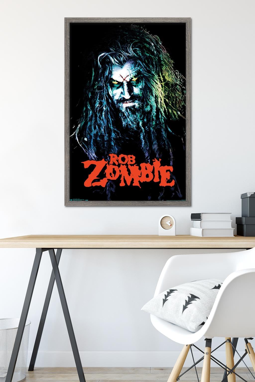 Trends International Rob Zombie - Hellbilly Wall Poster, 22.375" x 34", Barnwood Framed Version