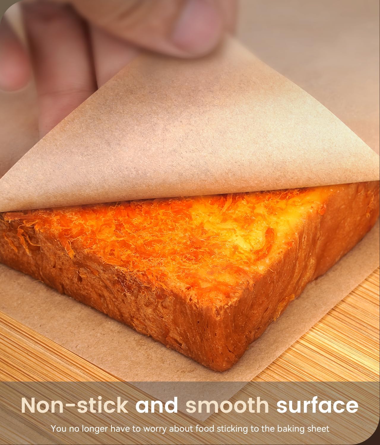 Unbleached Parchment Paper Sheets by [Brand Name] - 200 Non-Stick Baking Liners, 12x16 Inch for Oven & Airfryer