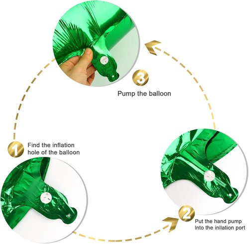 2026 Number Balloons by [Brand Name] - Dark Green 40 Inch Party Decorations for New Year's & Graduation