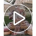 10Pack Red Cheesecloth Table Runner 10ft - Boho Rustic Sheer Decor
