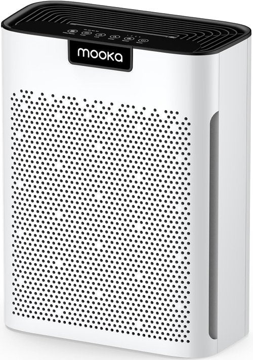 MOOKA H13 HEPA Air Purifier - Large Room Coverage Up to 2200 Ft² | Washable Filters & Odor Control