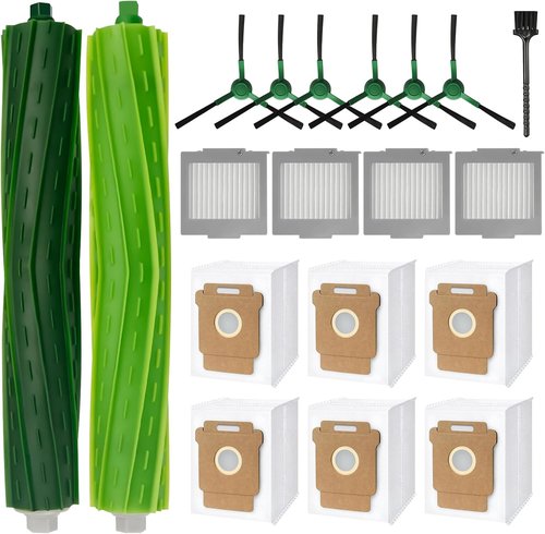 iRobot Roomba Max 705 Replacement Parts Kit - 2 Main Brushes, 6 Side Brushes, 6 Dust Bags, 4 Filters