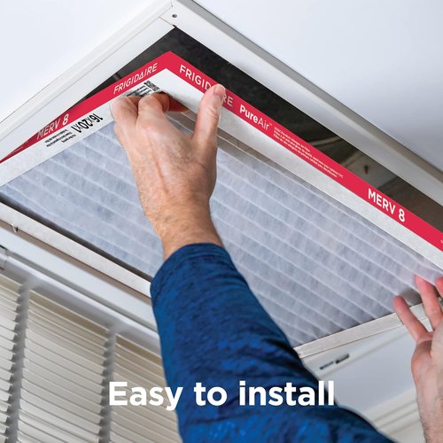 Frigidaire PureAir® MERV 8 Allergen Electrostatic Pleated HVAC Filters - 20x20x1 Size, 6 Pack