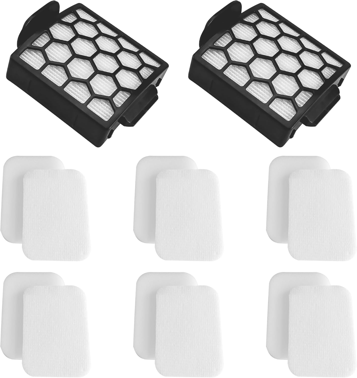 Shark Vacuum Filter Replacement - Compatible with ZU102, ZU100, Pet Pro, NV251 & More | High-Efficiency Part 1238FT60