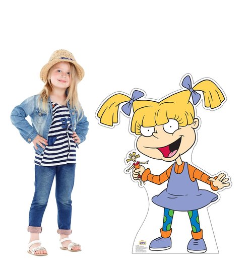 Cardboard People Angelica Life Size Cardboard Cutout Standup - Rugrats (Nickelodeon TV Series)