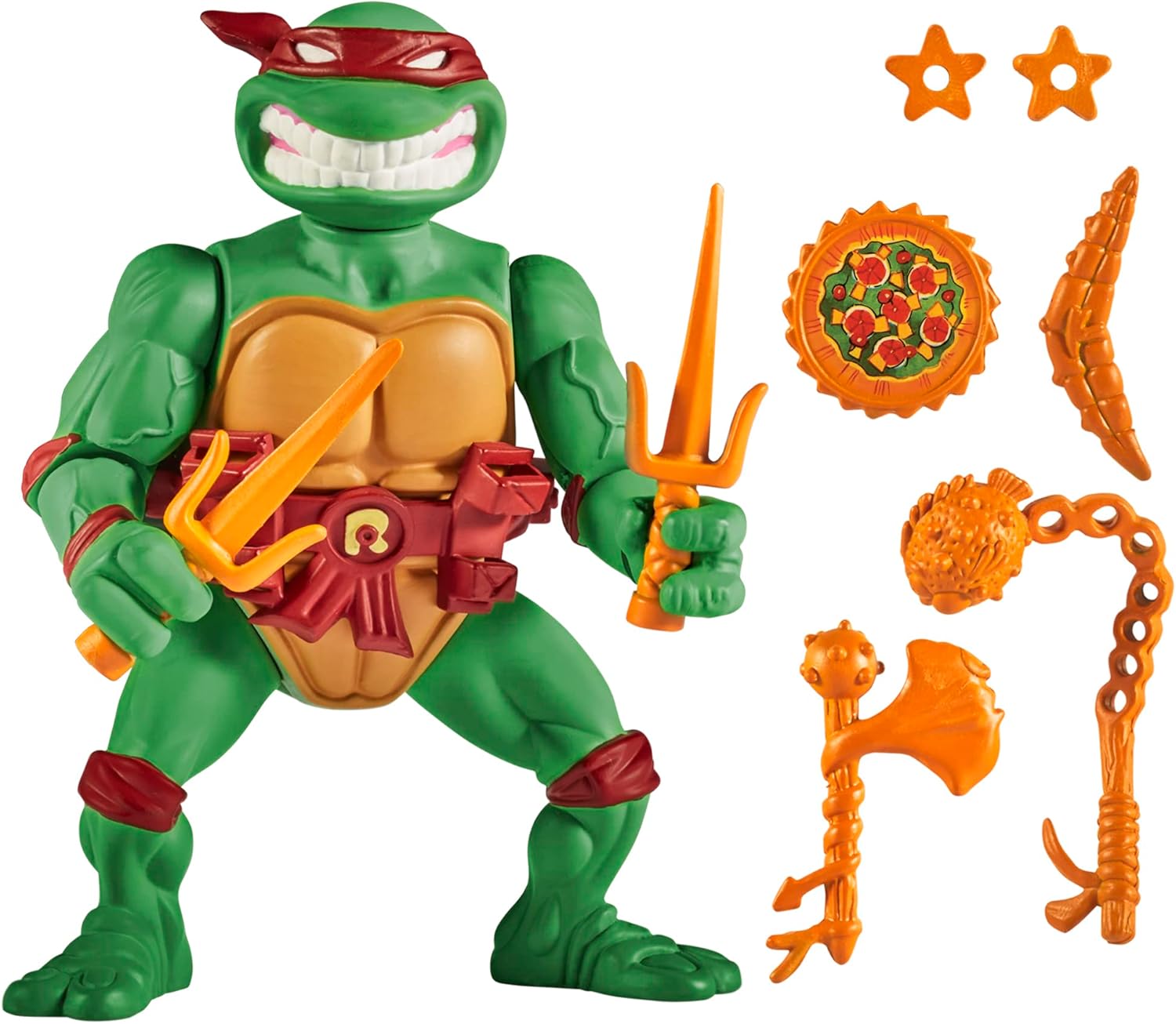 Playmates Toys Teenage Mutant Ninja Turtles Raphael Classic 4” Storage Shell Figure