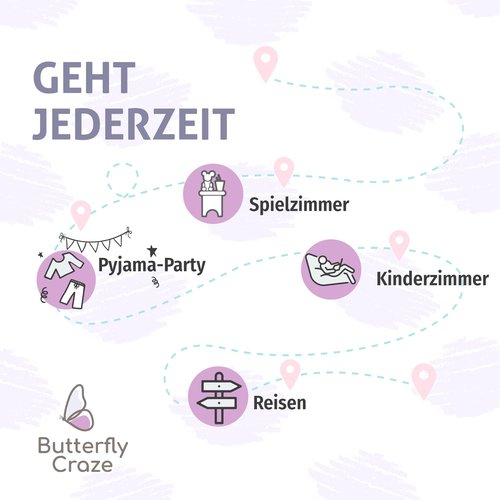 Butterfly Craze Floor Pillow Case, Mattress Bed Lounger Cover, Polka Pink, Queen Size - Cozy Seating Solution for Kids & Adults, Recliner Cushion, Perfect for Reading, TV Time (Pillow Not Included)