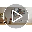 24x36 Metal Poster Frame - Sleek Black Picture Frame for Wall Display