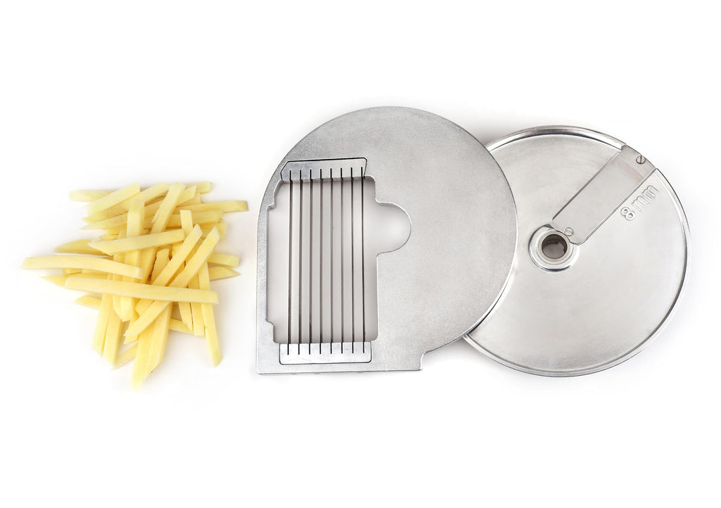 TK Half Hopper Vegetable Chopper Replacement Disc - Universal Half Hopper - Fries 8mm
