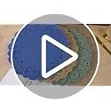 12-Inch Round Kraft Paper Doilies - 150-Pack Disposable Lace Placemats