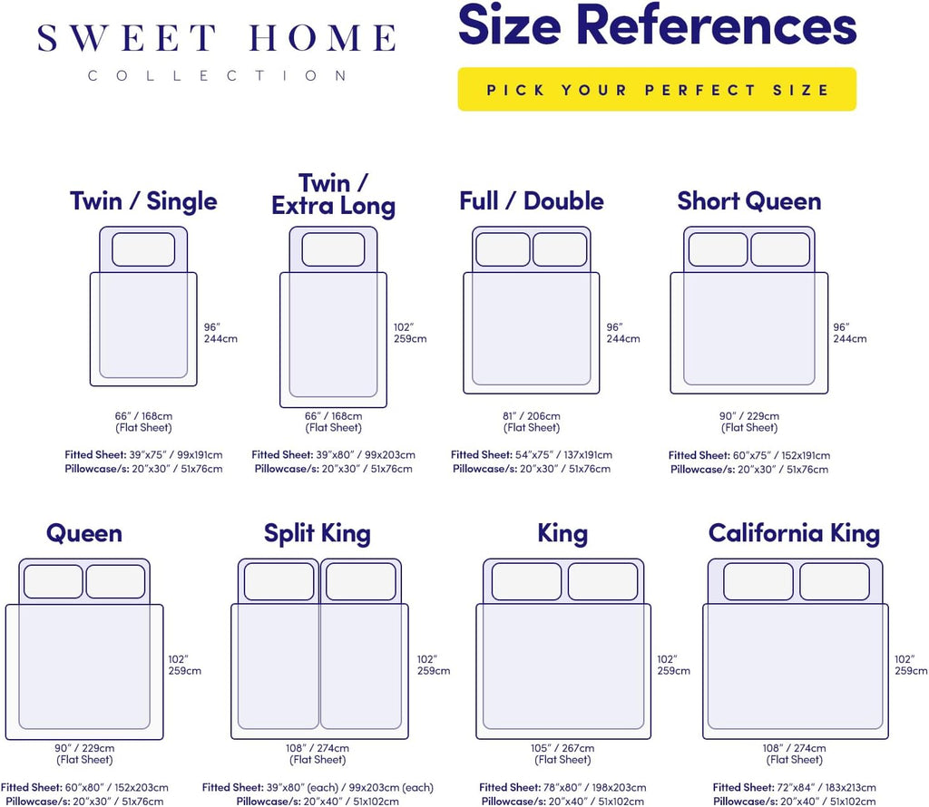 Supreme Collection Queen Sheet Sets - Luxury White Bed Sheets & Pillowcase Set | Extra Soft, Deep Pocket Design