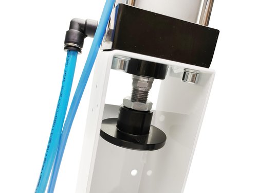 Auto Ejection Can Crusher Vertical Wall Mounted Can Crusher Heavy Duty Efficient Soda Beer Smasher, Eco-Friendly Recycling Tool for Aluminum Cans (Pedal Valve)