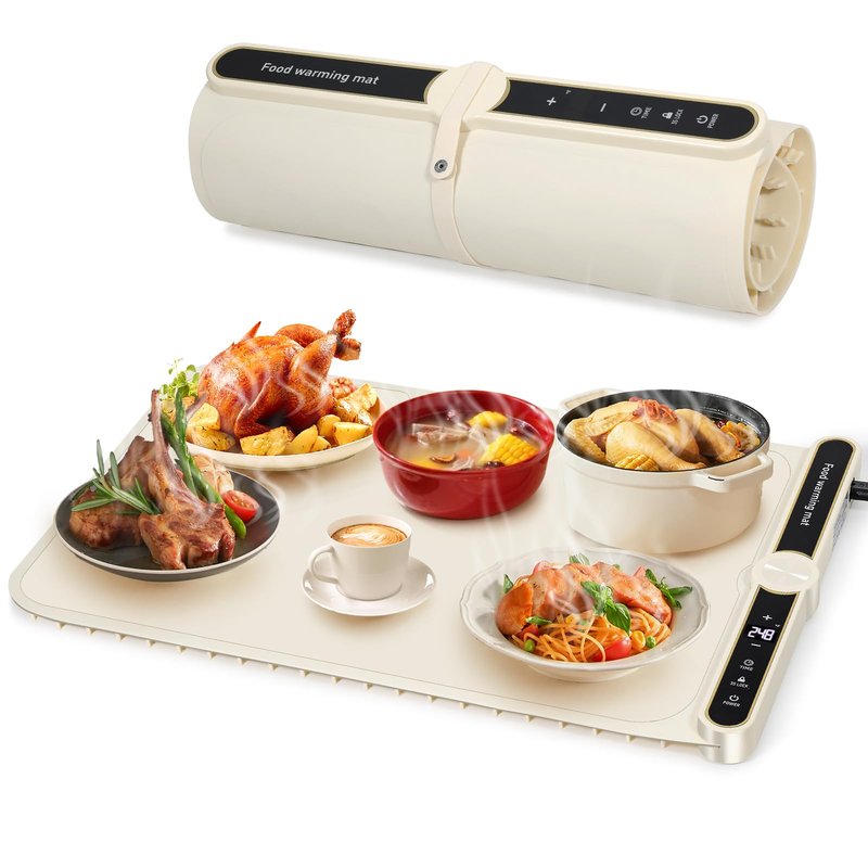 Warming mat for Food Warmer Electric Warming Tray Heating mat for Food Warming mats for countertopfood Warming mat for countertopwarming Pads mat Warming Trays for buffets Party for Family & Party
