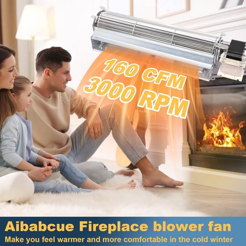 Desa Fireplace Blower Replacement - High-Performance Fan for GA3650, GA3750 Models | Durable Parts