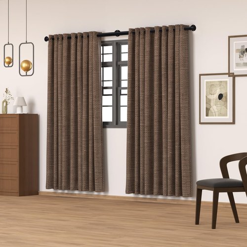 Black Curtain Rods by [Brand Name] - Adjustable 18 to 88 Inch Industrial Pipe Design | Wall/Ceiling Mounted