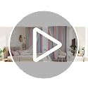 Rainbow Unicorn Blackout Curtains for Kids Bedroom - 34"x63"