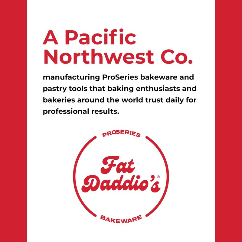 Fat Daddio's PCC-33CASE Anodized Aluminum Round Cheesecake Pans, 6 Piece Set, 3 x 3 Inch